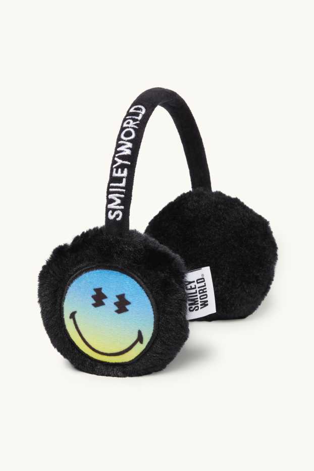 Niñas - SmileyWorld® - orejeras - negro