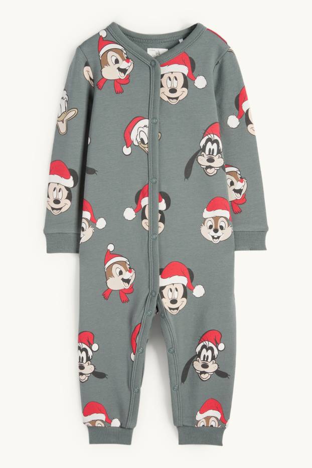 Unisex - Disney - Baby-Schlafanzug - dunkelgrün