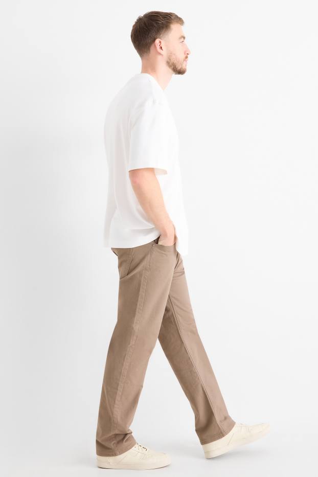 Herren - Thermohose - Regular Fit - taupe
