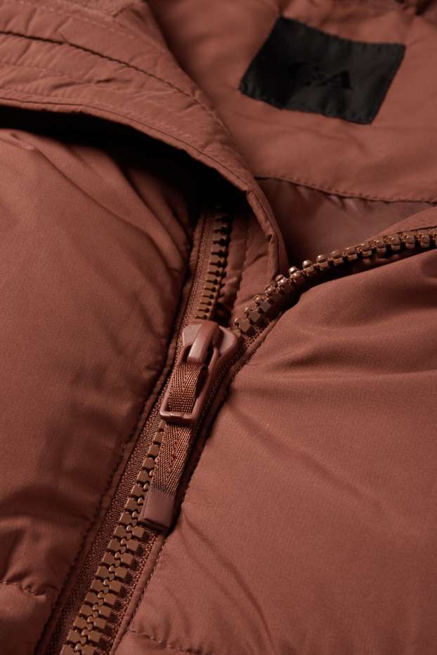 Hommes - Doudoune sans manches - marron