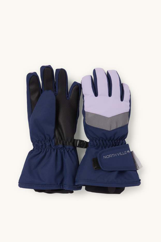 Nena - Guants d'esquí - impermeables - violeta clar