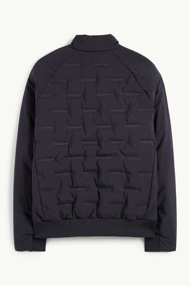 Hommes - Doudoune - finition déperlante - bleu foncé