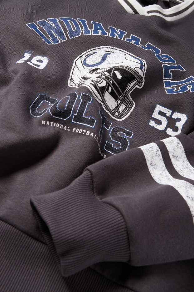 Bambini - NFL Indianapolis Colts - felpa - grigio scuro