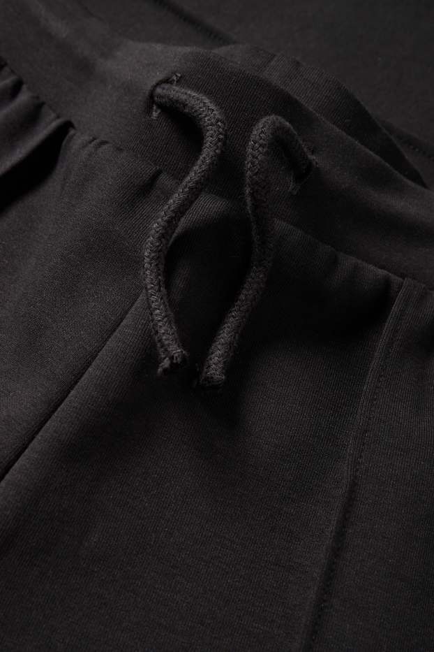 Kinder Mädchen - Jogginghose - schwarz