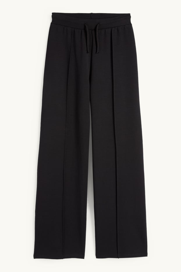 Kinder Mädchen - Jogginghose - schwarz