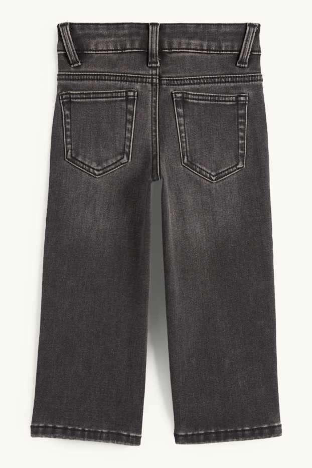 Enfants garçons - Relaxed jean - jean chaud - LYCRA® - jean gris foncé