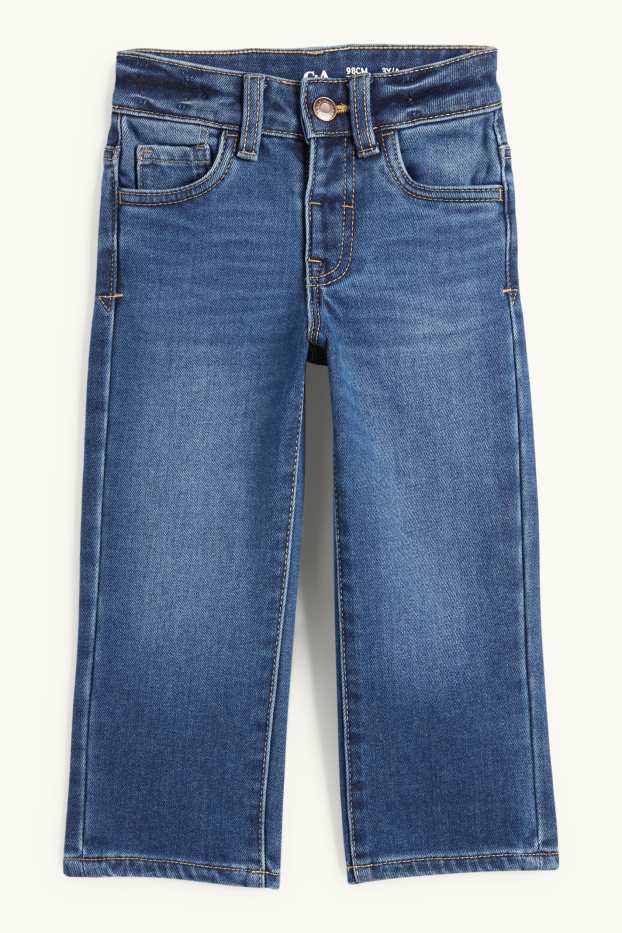Copii - Băieți - Relaxed jeans - jeans termoizolanți - LYCRA® - denim-albastru