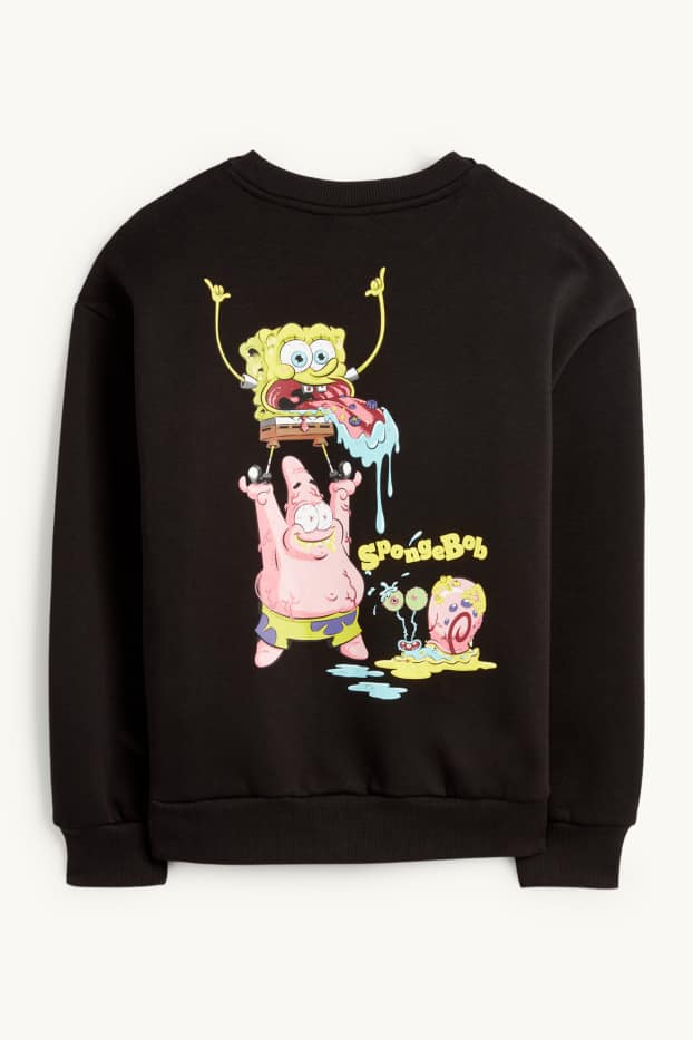Enfants garçons - Bob l’éponge - sweat - noir