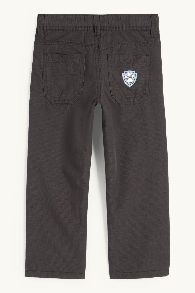 Kinderen: jongens - PAW Patrol - Chase, Marshall, Rubble - thermobroek - donkergrijs