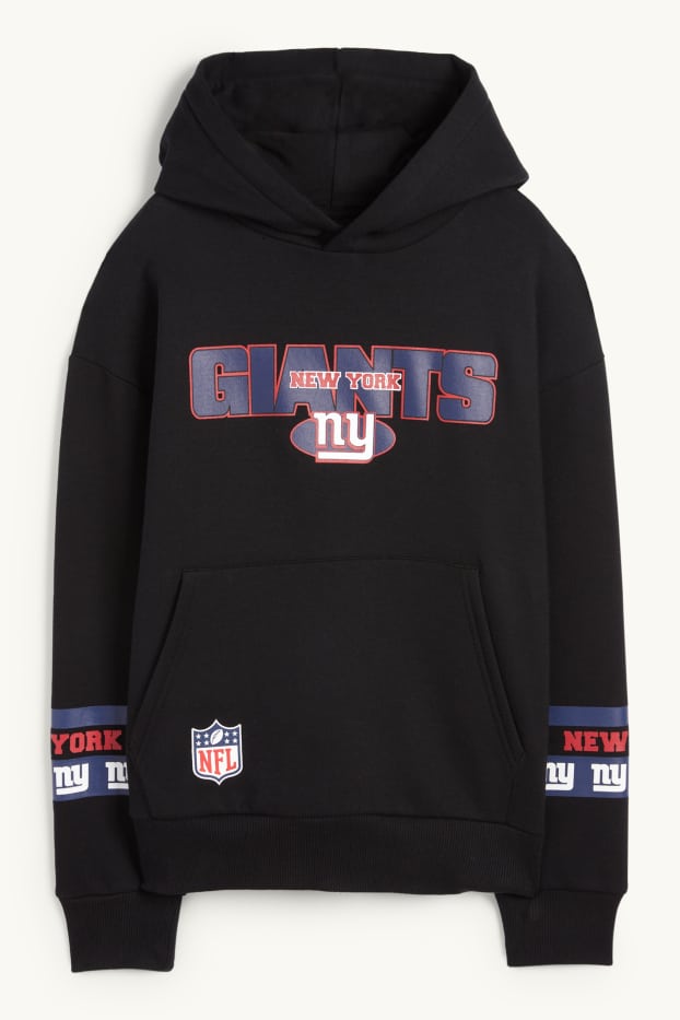 Kinder Buben - NFL New York Giants - Hoodie - schwarz