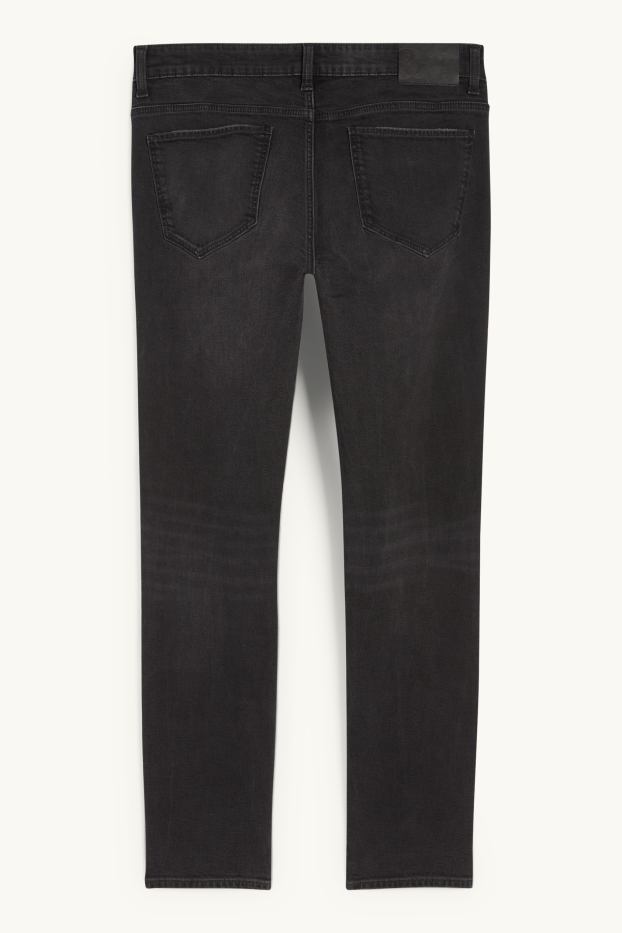 Herren - Skinny Jeans - dunkeljeansgrau