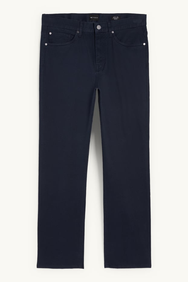 Herren - Hose - Regular Fit - dunkeljeansblau