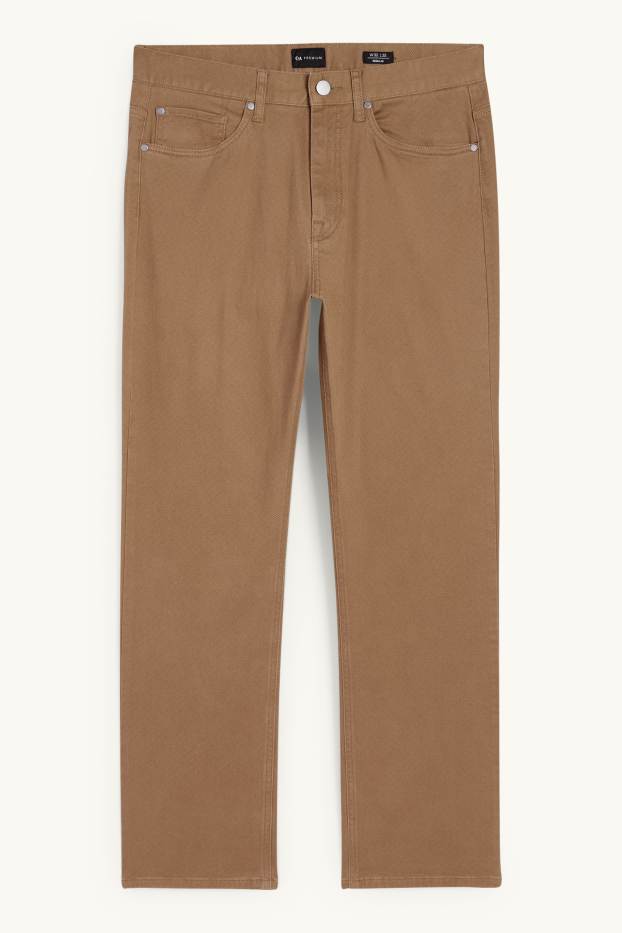 Herren - Hose - Regular Fit - hellbraun