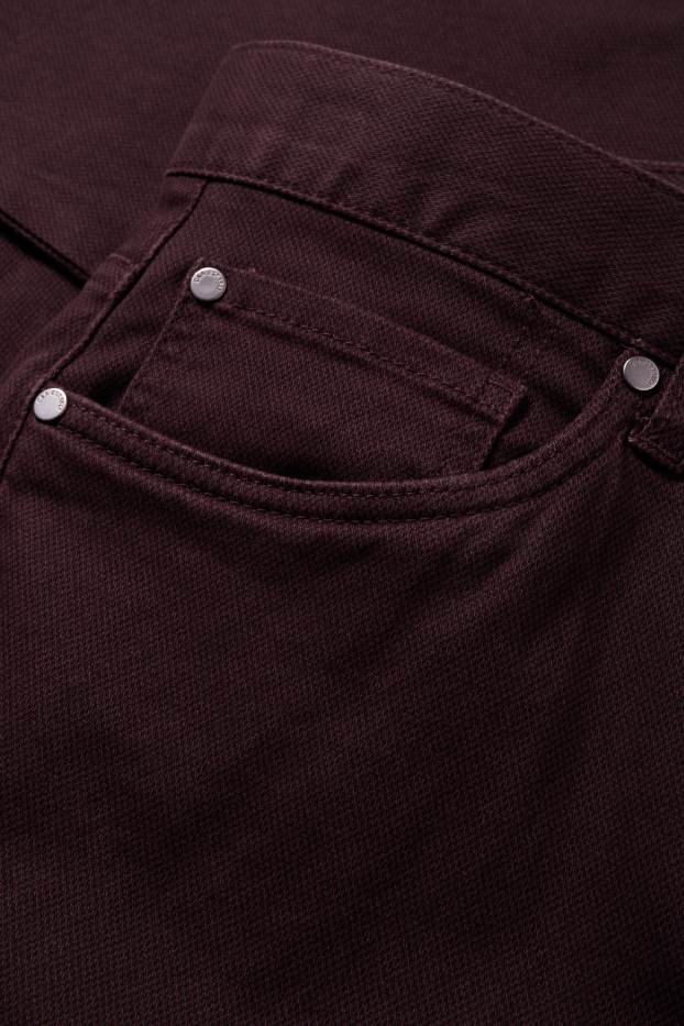 Herren - Hose - Regular Fit - lila