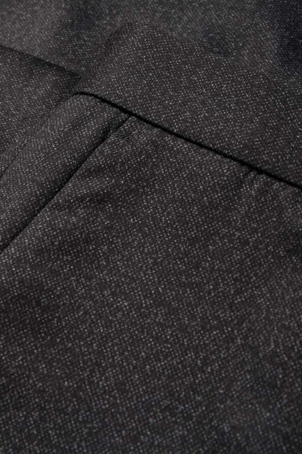 Hommes - Pantalon de costume - slim fit - Flex - gris foncé