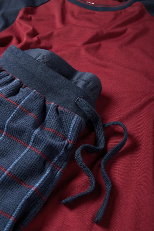 Men - Pyjamas - red / blue