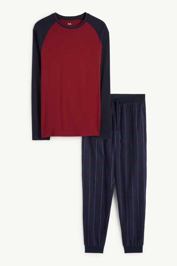 Men - Pyjamas - red / blue