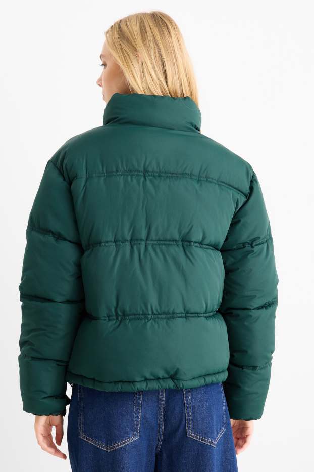 Damen - Steppjacke - dunkelgrün