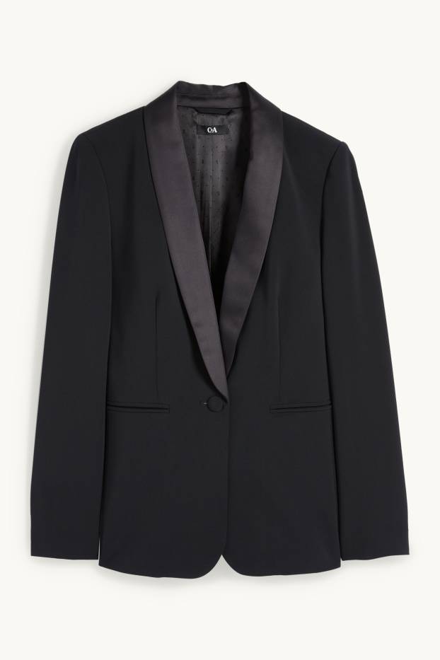 Femei - Blazer office - regular fit - negru