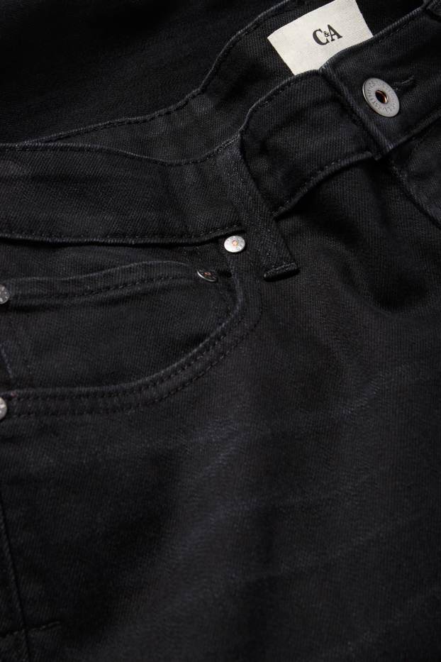 Bărbați - Slim tapered jeans - negru