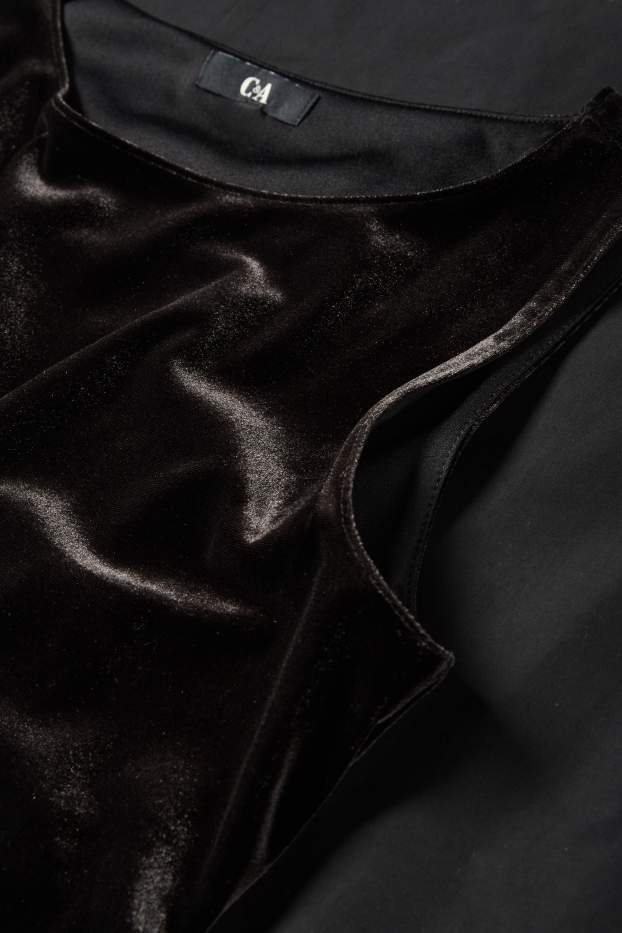 Femmes - Robe Fit & Flare - noir