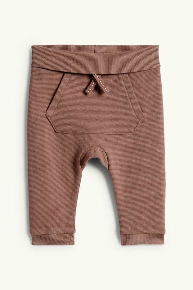 Baby Jungen - Wildtiere - Baby-Outfit - 3 teilig - braun