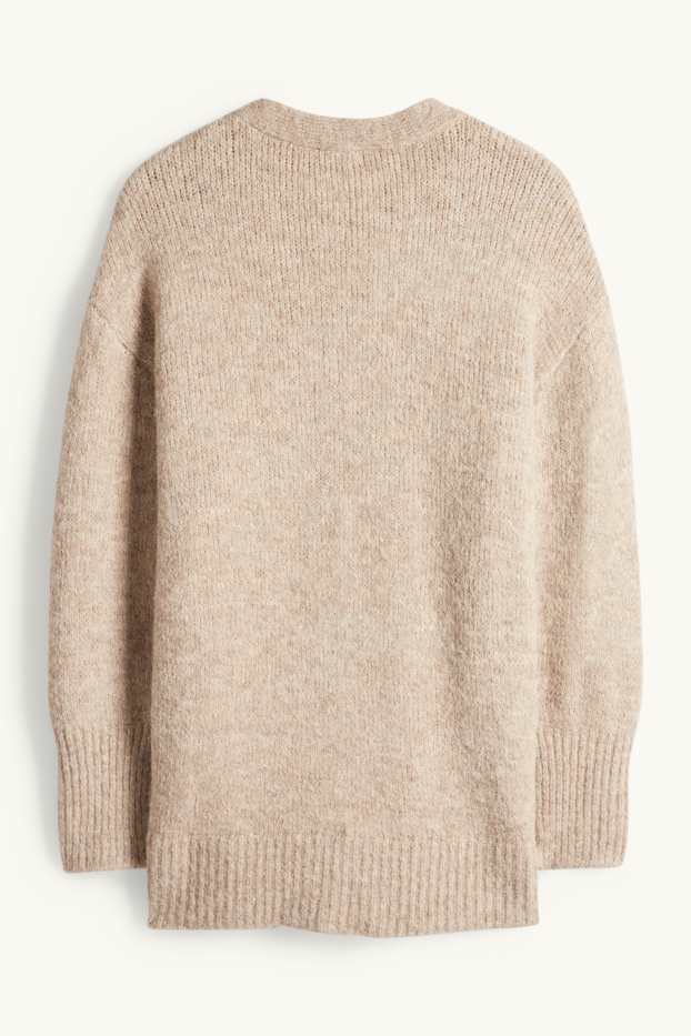 Women - Cardigan - beige