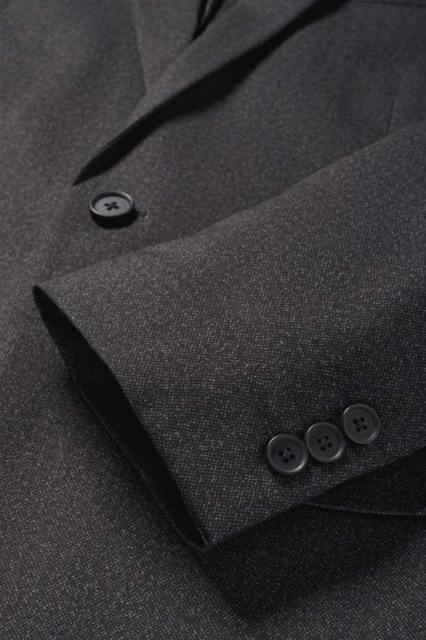 Uomo - Giacca coordinabile - slim fit - Flex - grigio scuro