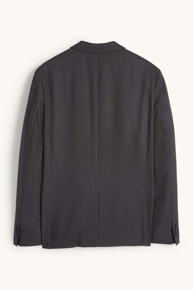 Uomo - Giacca coordinabile - slim fit - Flex - grigio scuro