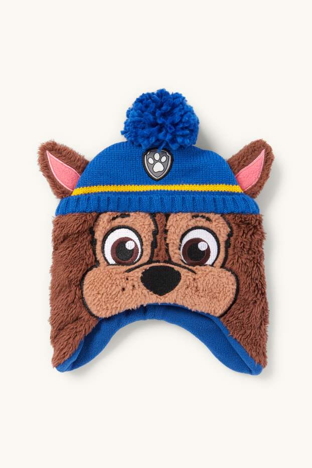 Children Boys - PAW Patrol - Chase - pom-pom hat - dark blue