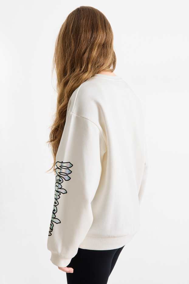 Children Girls - Wednesday - sweatshirt - white