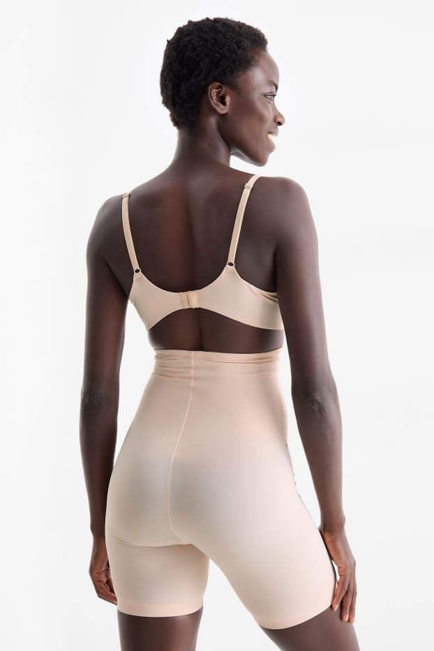 Dámské - Tvarující kalhoty - světle béžová