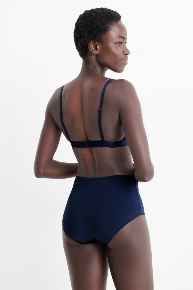 Women - Bralette - padded - dark blue