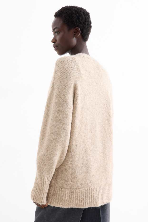 Women - Cardigan - beige