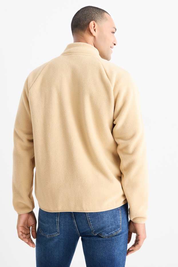 Hommes - Veste en polaire - beige