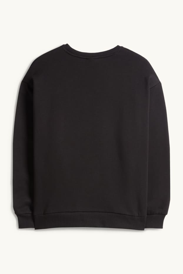 Enfants filles - Lilo & Stitch - sweat - noir