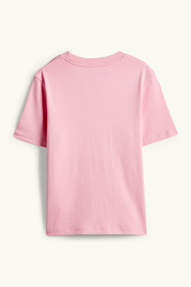 Femmes - T-shirt - slim fit - rose