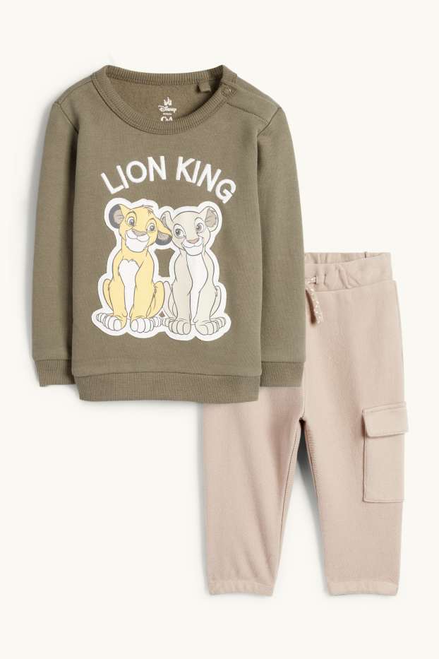 Bébés garçons - Le Roi Lion - tenue pour bébé - 2 pièces - vert foncé