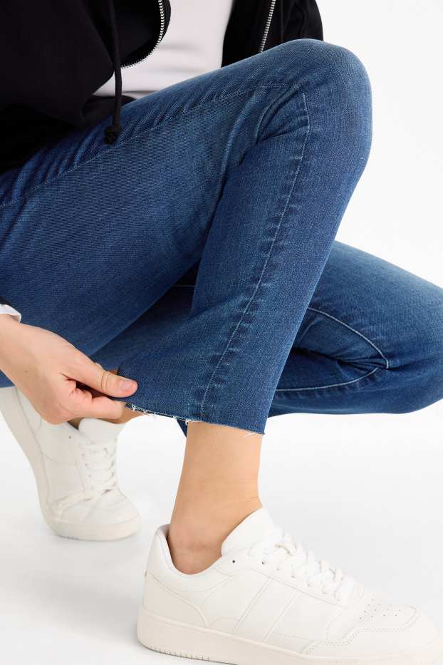 Women - Skinny jeans - high waist - LYCRA® ADAPTIV fibre - blue denim