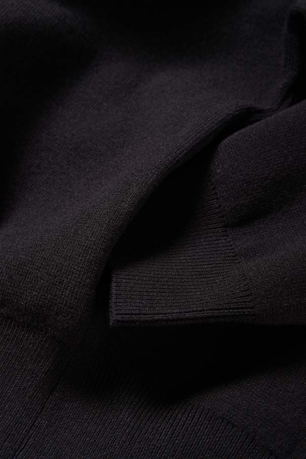 Damen - Strickjacke - schwarz