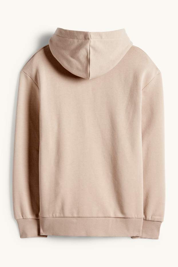 Enfants garçons - Garfield - sweat à capuche - beige