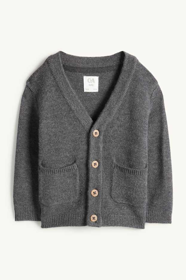 Baby Boys - Baby cardigan - dark gray
