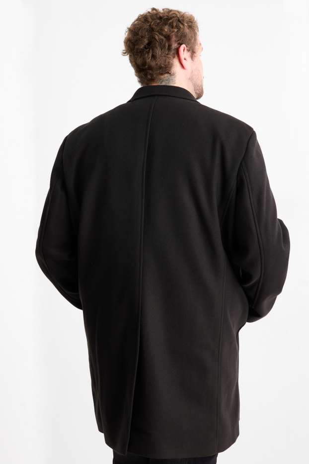 Herren - Mantel - schwarz