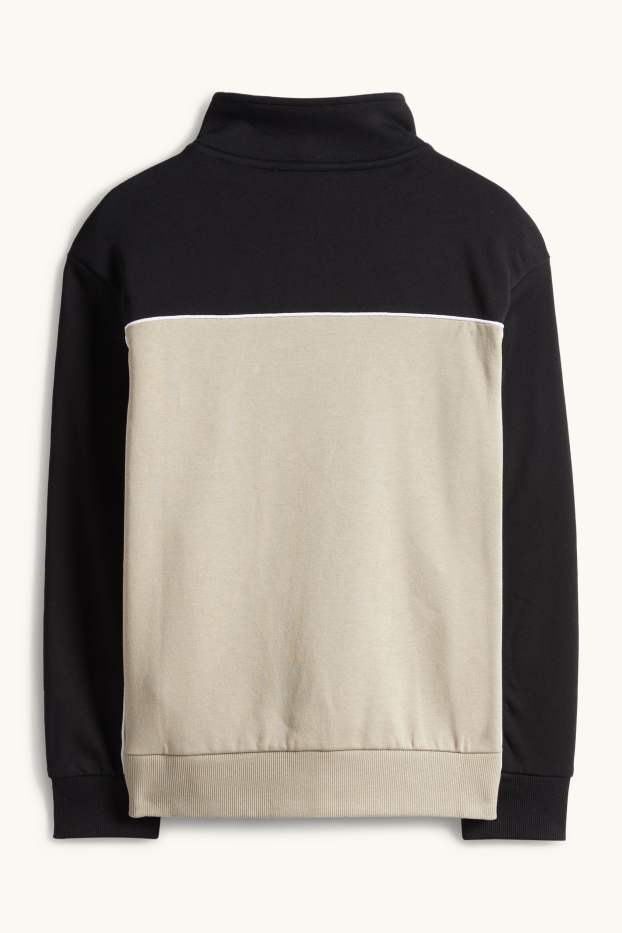 Children Boys - Sweatshirt - black / beige