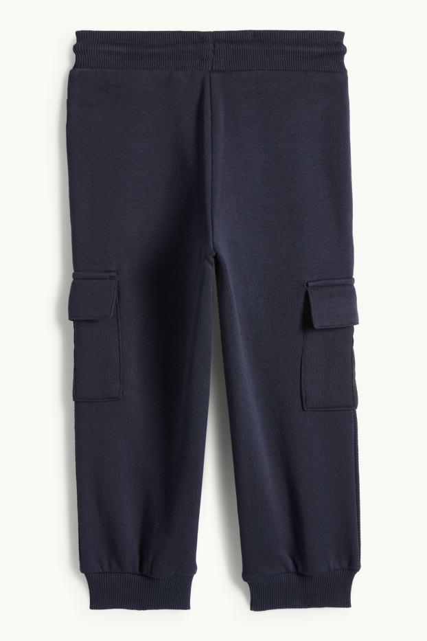 Kinder Jungen - LKW - Cargo-Jogginghose - dunkelblau