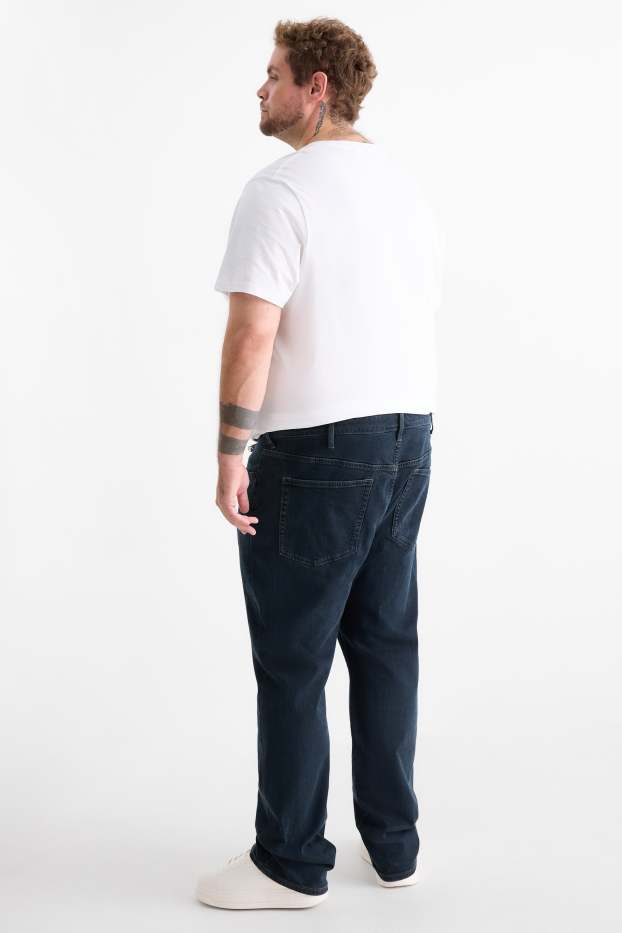 Bărbați - Straight jeans - LYCRA® - denim-albastru închis