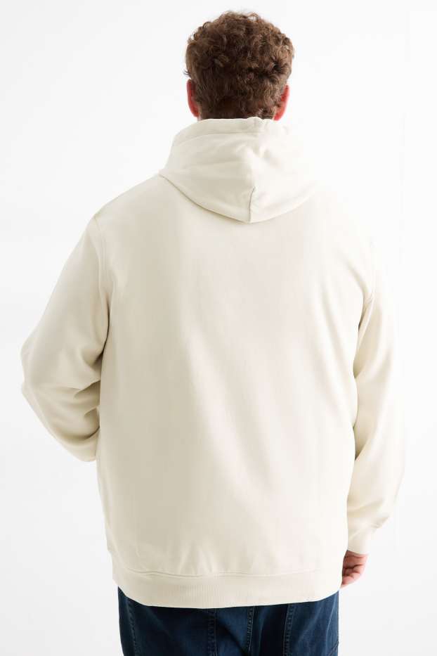 Herren - Hoodie - cremeweiß