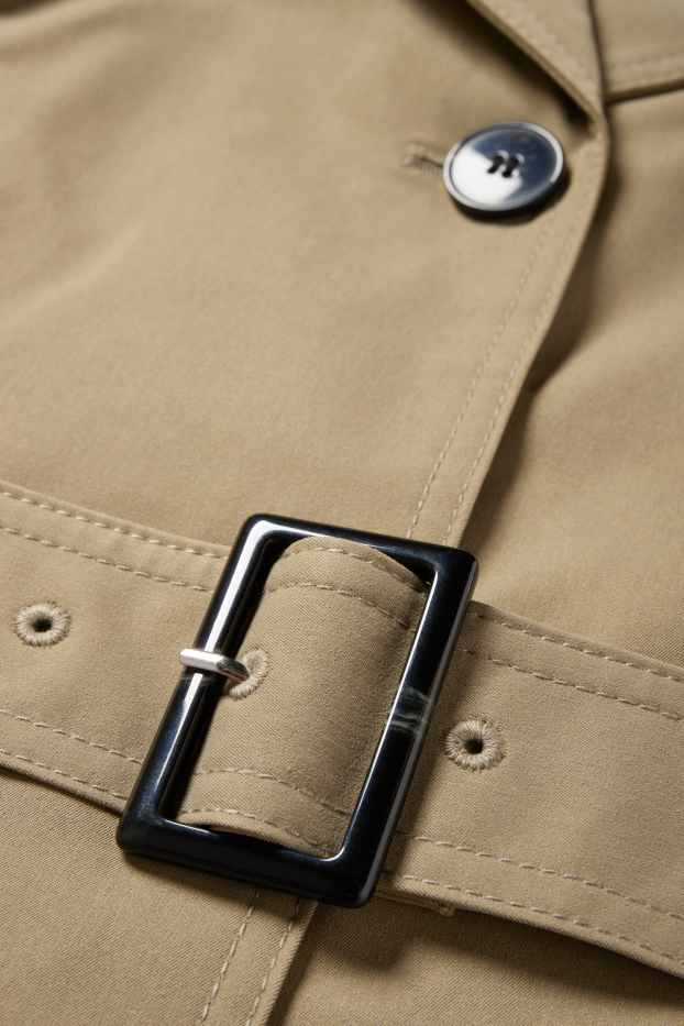 Damen - Trenchcoat - grün