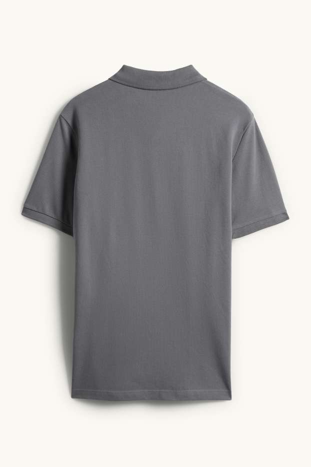 Home - Polo - regular fit - gris