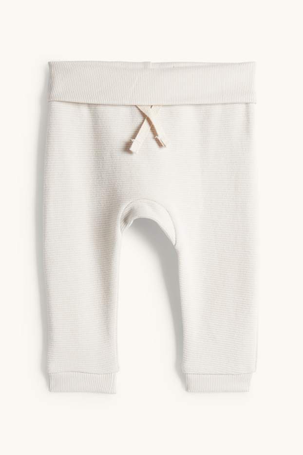 Baby: jongens - Mammoet - baby-outfit - 3-delig - groen